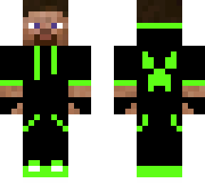 green hoodie steev