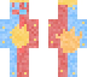 half water half fire man