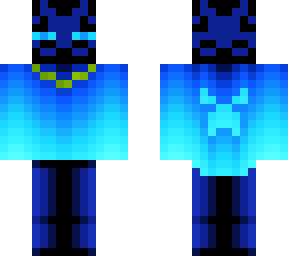 ice enderman hoodie (hidden effect)
