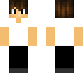 white shirt minecraft skin