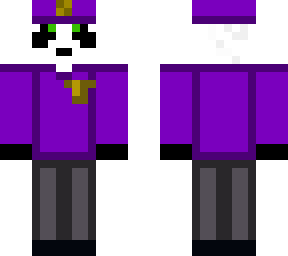 panda morado