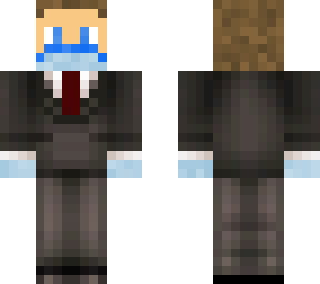 person in a suit during corona virus
