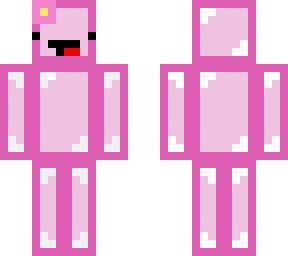 pink skeppy with flower