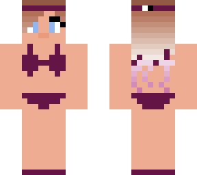 plain swim suit girl