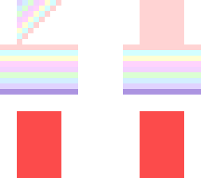 rainbow white