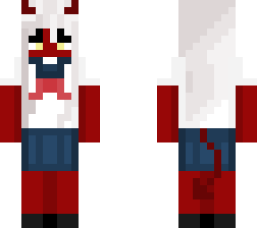 red demon with japan uniform
