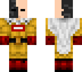 serious one punch man (saitama) with supreme box logo