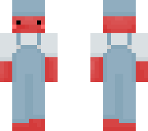 tomato denim overalls