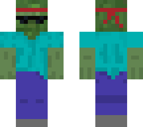 zombie with bandana