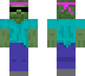 zombie with bandana