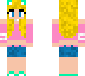 a remake of my friends minecraft skin!