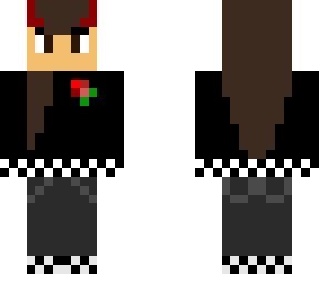 aesthetic checkered clothing girl