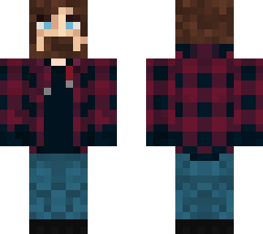 beard plaid guy
