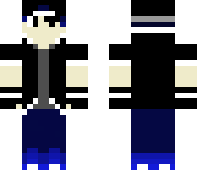 black jacket and hat boy