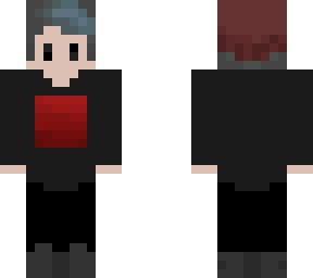 blue hair
