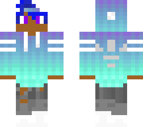 blue haired hoodie boy (read description)