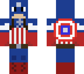 captain america with shield