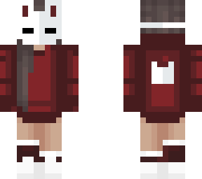 devil bunny girl in a mask