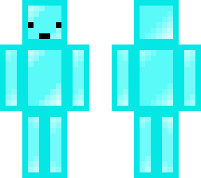 diamond person with face