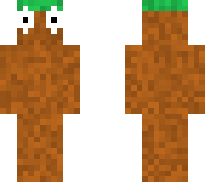 dirt block w/ eyes