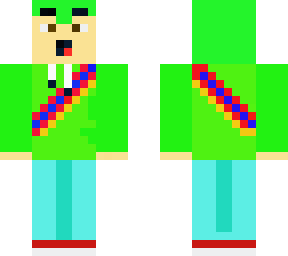 excited guy in a green hoodie