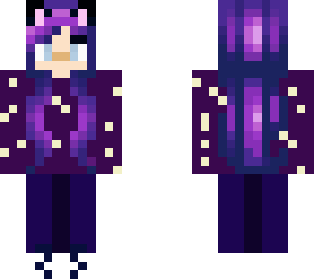galaxy cat girl