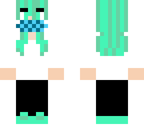 girl skin with mask