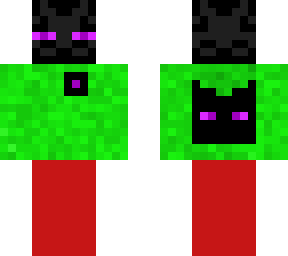 green enderman hoodie