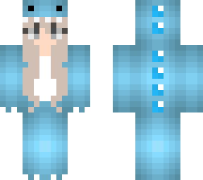 light blue dino