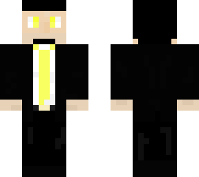 mrblonde fixed hairline and eyes shading and yellow tie no glasses