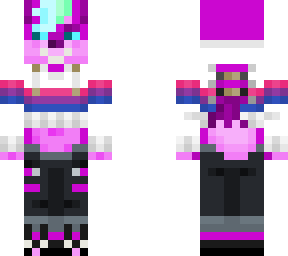 nemesis (cropped bi-pride hoodie)