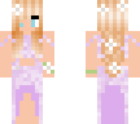 purple dress