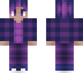 purple guy in purple jacket