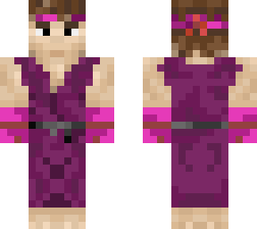 ryu street fighter (purple