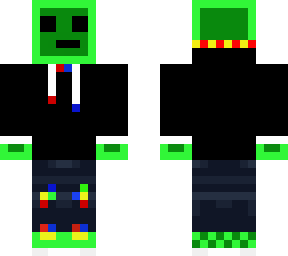 slime green cat