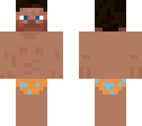 steve en maillot de bain