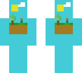 steve in on skyblock!!!!