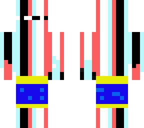 tmg with swimming trunks