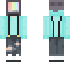 tv head cool kid (blue) (fixed!)