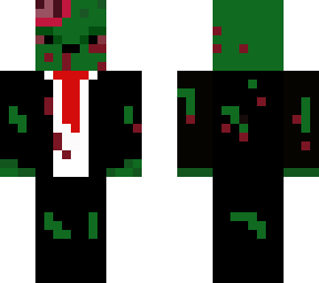 zombie in suit