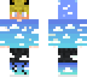 blonde sky demon thing