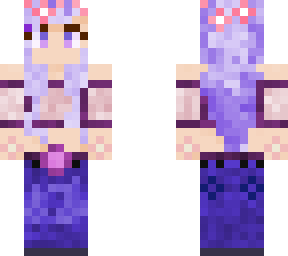 blue and purple