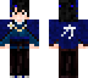 blue kimono
