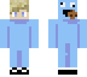 cookie monster onesie boy