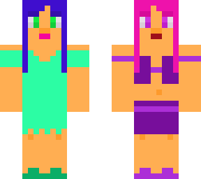double sided girl