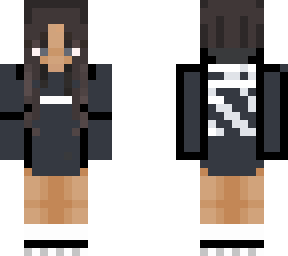 edited gray  egirl skin