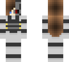 female armored cyborg