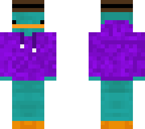 fuzzy sweater platypus