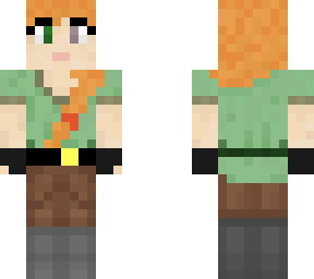Minecraft alex skin layout - tricksjolo