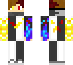 light and dark boy